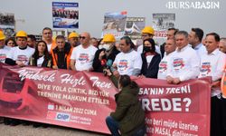 CHP Bursa il Başkanı Karaca: Hızlı Tren 2023’te Hayâl oldu