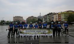 Çölyak hastalığına dikkati çekmek için pedal çeviren bisikletliler Bursa'ya ulaştı
