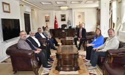 Cumhurbaşkanı Başdanışmanı Minder, Edirne Valisi Canalp'i ziyaret etti