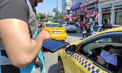 Kadıköy'de taksilere yönelik trafik denetimi yapıldı