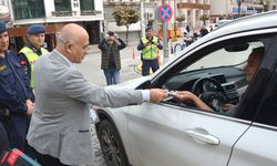 Karamürsel'de "Yayalar için 5 Adımda Güvenli Trafik" uygulaması yapıldı
