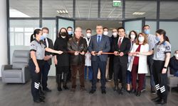 Tekirdağ NKÜ Üniversitesi Hastanesinin yoğun bakım bekleme salonu açıldı