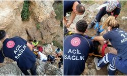 Bursa'da Alkol İçen Kişi Kayalıklardan Düştü