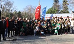 Oryantiring Bursa U14 İl Şampiyonası Tarihi Çarşı'da Yapıldı