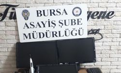 Bursa'da hastanenin bilgisayarını çalan şahıs yakalandı