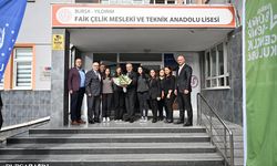 Bursa'da Liseli gençlerden deprem bölgesine anlamlı destek