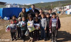 Yıldırım Belediyesi'nden depremzede çocuklara oyuncak