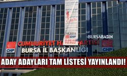 CHP Bursa Milletvekili aday adaylarının tam listesi yayınlandı