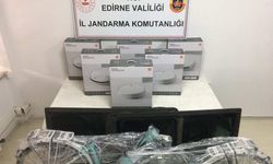 Edirne'de gümrük kaçakçılığı iddiasıyla 3 zanlı yakalandı