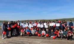 Ferizli'de öğrenciler Kalp Sağlığı Haftası kapsamında yürüyüş yaptı