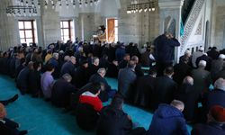 Trakya'daki camilerde ramazanın son cuma namazı kılındı