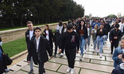 Keşanlı öğrenciler Anıtkabir'i ziyaret etti