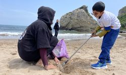 Şile'de G20 ülkeleriyle eş zamanlı kıyı temizliği