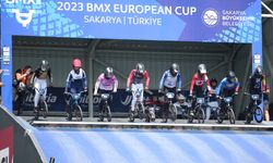Bisiklette 2023 BMX Avrupa Kupası'nın 10. etap yarışları Sakarya'da yapıldı