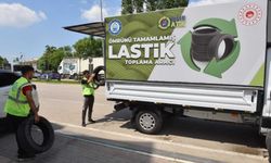 Bursa'da geri dönüştürülen lastikler ekonomiye katkı sağlıyor