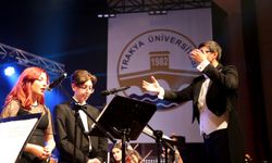 Edirne Lisesi senfoni orkestrasından "Cumhuriyet" konseri