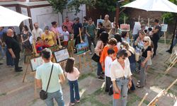Edirne'de öğrenciler yaşadıkları şehri resmetti