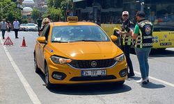 İstanbul'da taksicilere denetim yapıldı