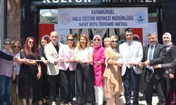 Karamürsel'de "Hayat Boyu Öğrenme Şenliği Merkez Sergisi" açıldı