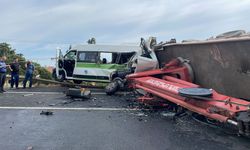 Tekirdağ'daki trafik kazasında 12 kişi yaralandı