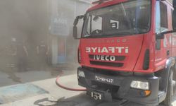 Edirne'de bir marketin deposunda çıkan yangın söndürüldü