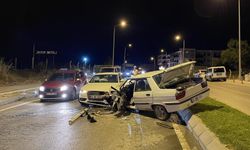 Edirne'de trafik kazasında 2 kişi yaralandı