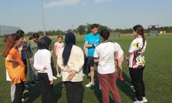 Ergene'de "Kadın Futbolu Projesi" başlatıldı