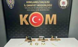 Kırklareli'nde suç örgütü operasyonunda 4 şüpheli gözaltına alındı