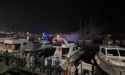 Maltepe'de teknede çıkan yangın söndürüldü