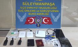 Tekirdağ'da ehliyet sınavında kopya çekme hazırlığındaki 2 şüpheli yakalandı