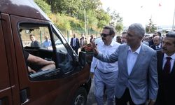 Ticaret Bakanı Ömer Bolat, Avrupa'ya açılan sınır kapılarında incelemede bulundu