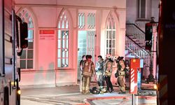 Yıldız Hamidiye Camisi’nde çıkan yangın söndürüldü