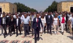 Tanju Özcan Anıtkabir'de... Özcan'dan Ata'ya şikayet