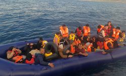 Ayvacık açıklarında 41 düzensiz göçmen yakalandı, 70 göçmen kurtarıldı