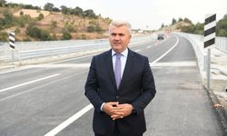 Balıkesir-Dursunbey kara yolundaki Naipler Viyadüğü trafiğe açıldı