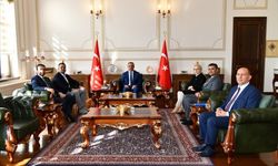 Gençlik ve Spor Bakan Yardımcısı Enes Eminoğlu, Vali Soytürk'ü ziyaret etti
