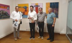 Kuzey Makedonyalı ressamlar Safet Spahiu ve Melik Arslani'nin çalışmaları İstanbul'da sergilendi