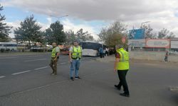 Tekirdağ Büyükşehir Belediyesi ekipleri toplu taşıma araçlarını denetledi
