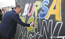 Bursa'da Grafiti şenliğinde renkler konuştu