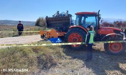 Bursa'da Tarım Makinesinin Altında Kadın Hayatını Kaybetti, Eşi ve Oğlu Yaralandı