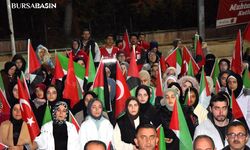 Bursa Halkı, Ve Çevre İller Gazze'deki el-Ehli Baptist Hastanesi Saldırısını Protesto Ediyor