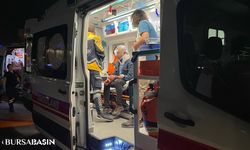 Bursa'da Ticari Taksi ve Yaya Kazasında Minibüs Sürücüsü Kaçtı, 5 Kişi Yaralandı