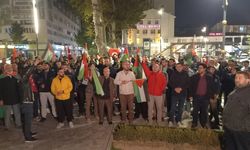 Bursa ve çevre illerde İsrail'in Gazze'deki hastaneye saldırısı protesto ediliyor