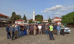 Edirne'de jandarma ekiplerinin trafik eğitimleri sürüyor
