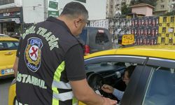 Kadıköy'de kurallara uymayan taksicilere ceza kesildi