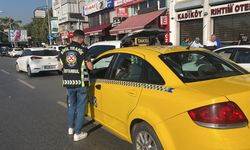 Kadıköy'de taksi sürücülerine denetim yapıldı