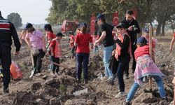 Kırklareli'nde "Cumhuriyetin 100. Yılı Hatıra Ormanı" oluşturuldu