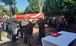 Kocaeli'de arazözün devrilmesi sonucu ölen orman işçisinin cenazesi defnedildi