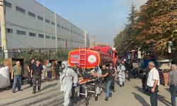 Kocaeli'de plastik fabrikasında çıkan yangında 3 kişi yaralandı