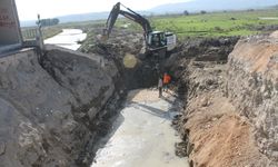 Manyas'ta arazileri kot farkı nedeniyle su altında kalan mahalleye yeni geçit yapılıyor